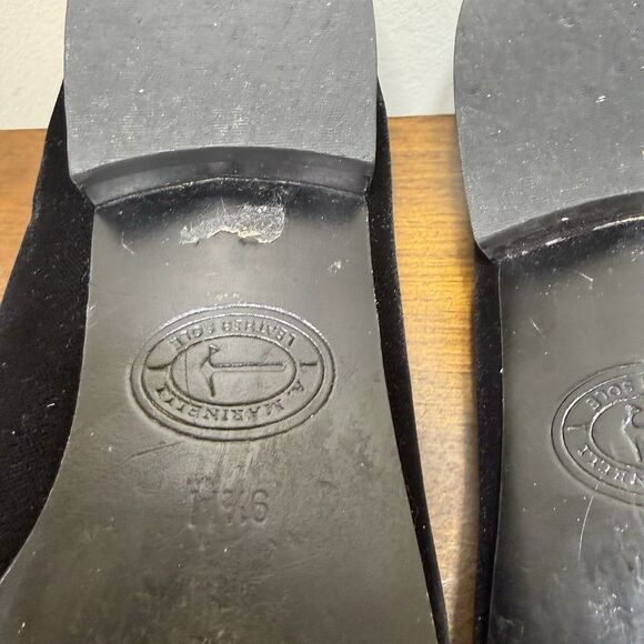 A. Marinelli Martini Cocktail Embroidered Velvet Loafer Slip On Shoes 9.5 - Picture 8 of 8